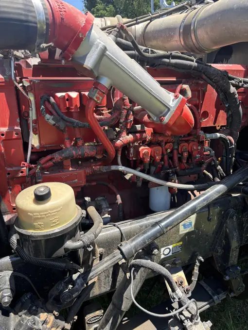 Cummins diesel engine repair in progress